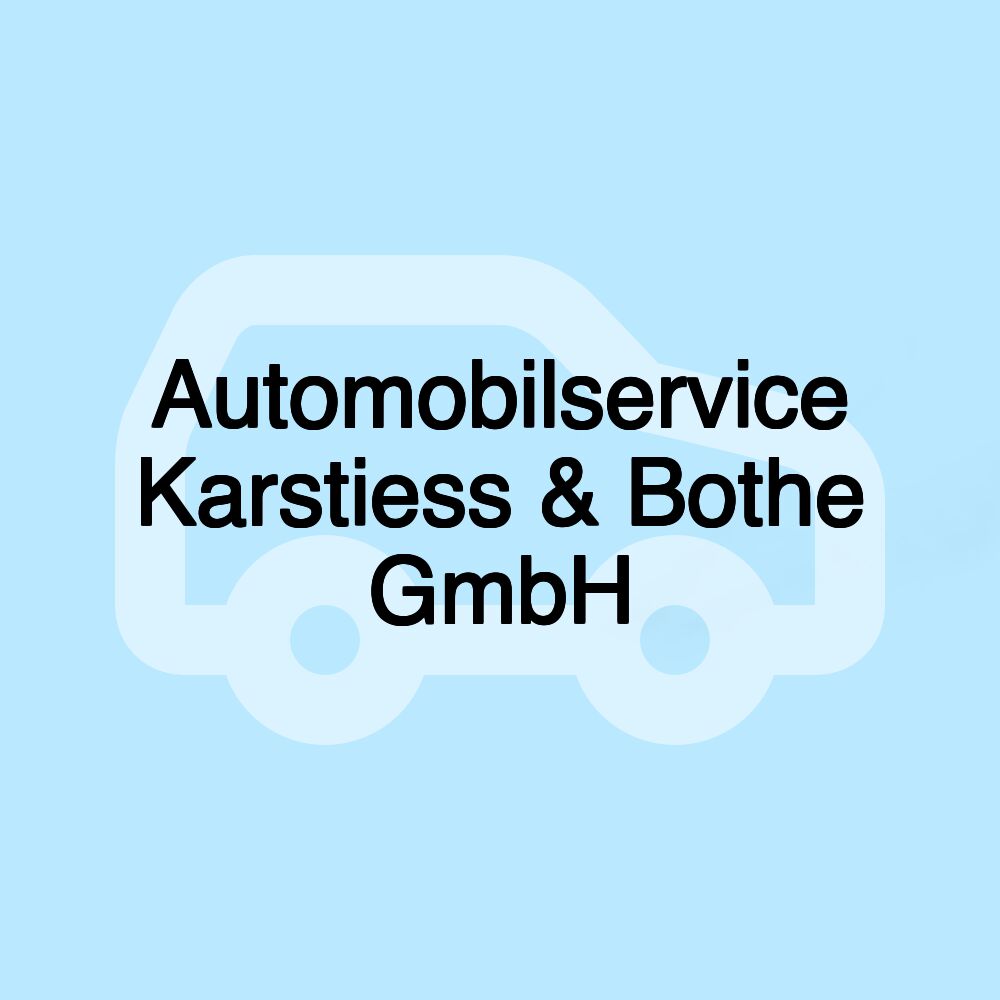 Automobilservice Karstiess & Bothe GmbH