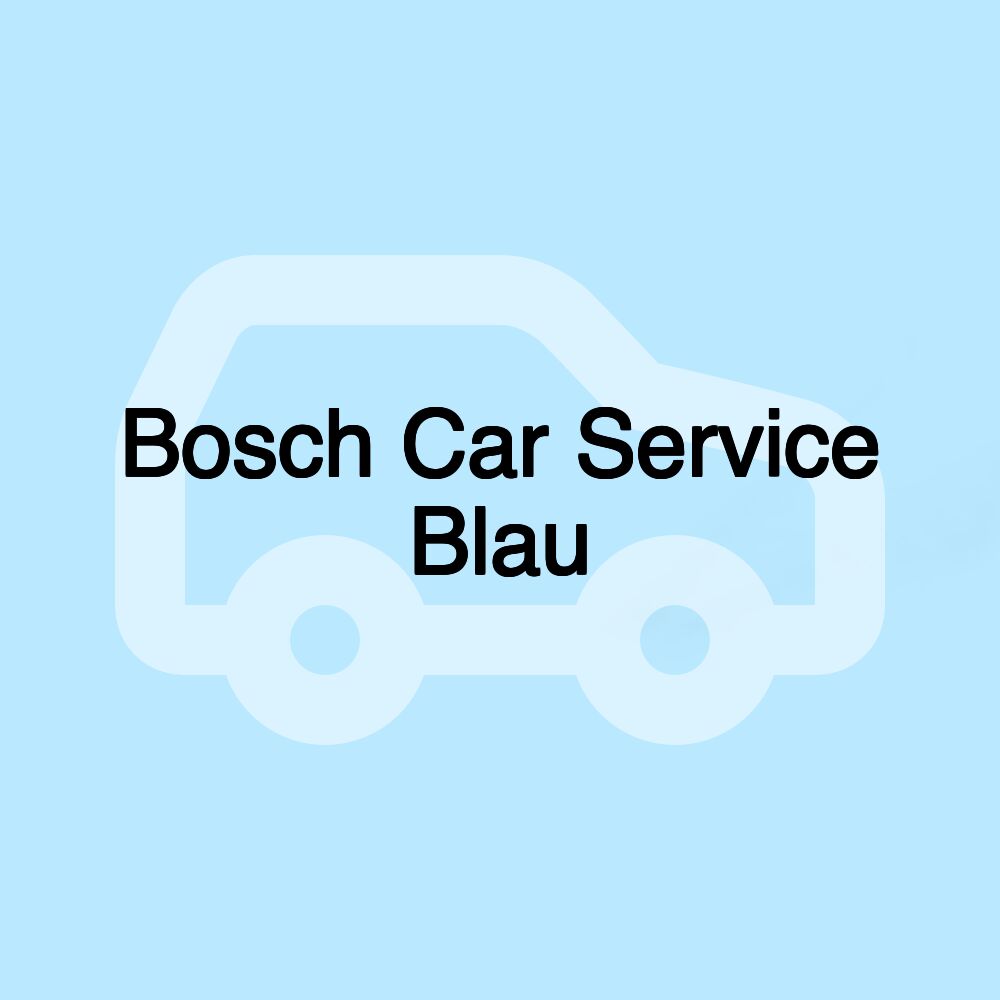 Bosch Car Service Blau