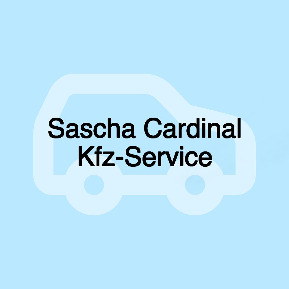 Sascha Cardinal Kfz-Service