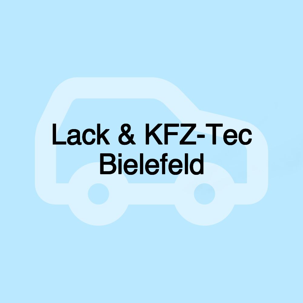 Lack & KFZ-Tec Bielefeld