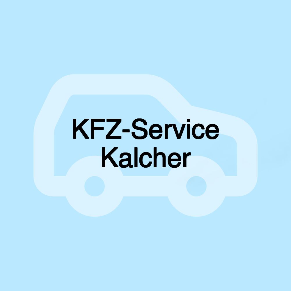 KFZ-Service Kalcher