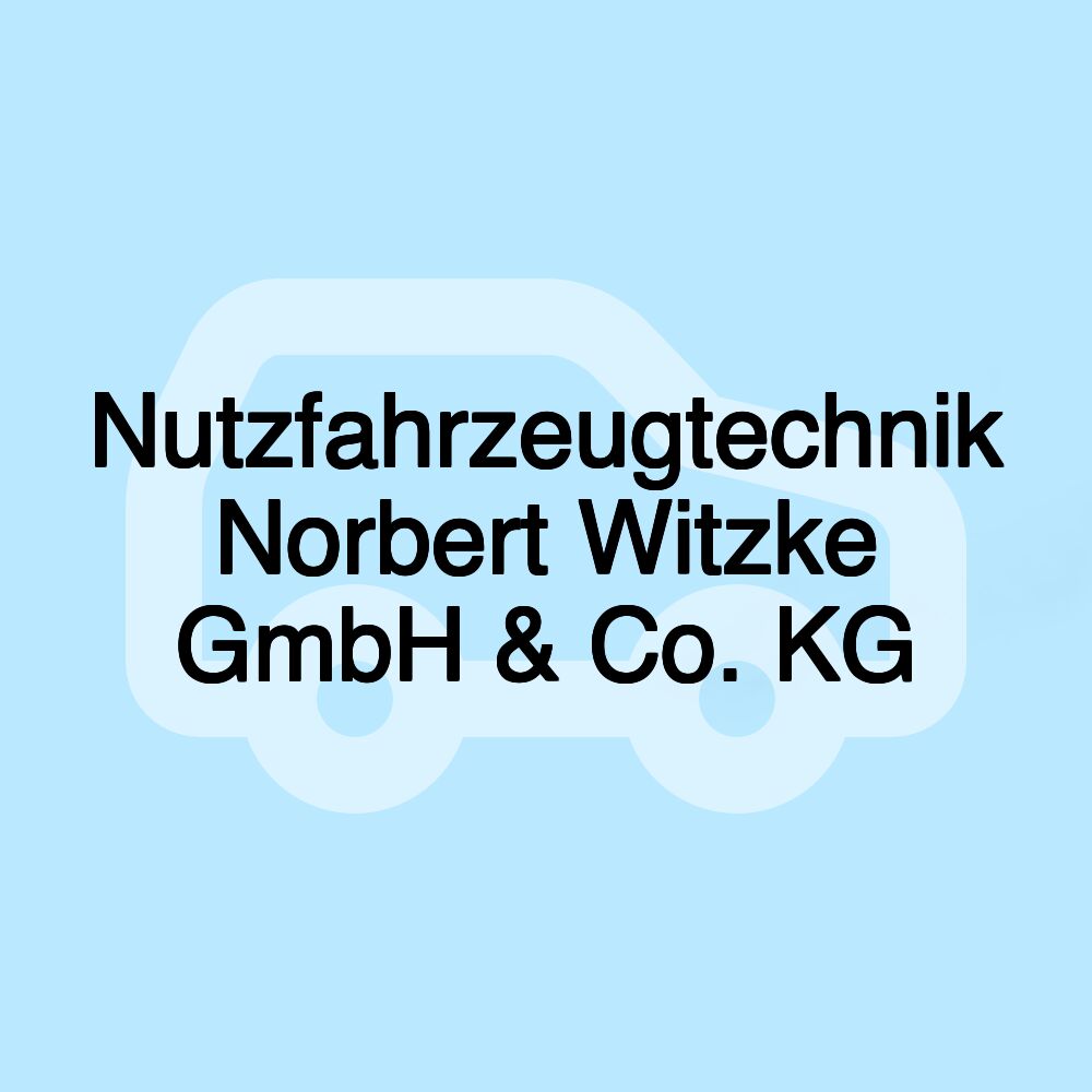 Nutzfahrzeugtechnik Norbert Witzke GmbH & Co. KG