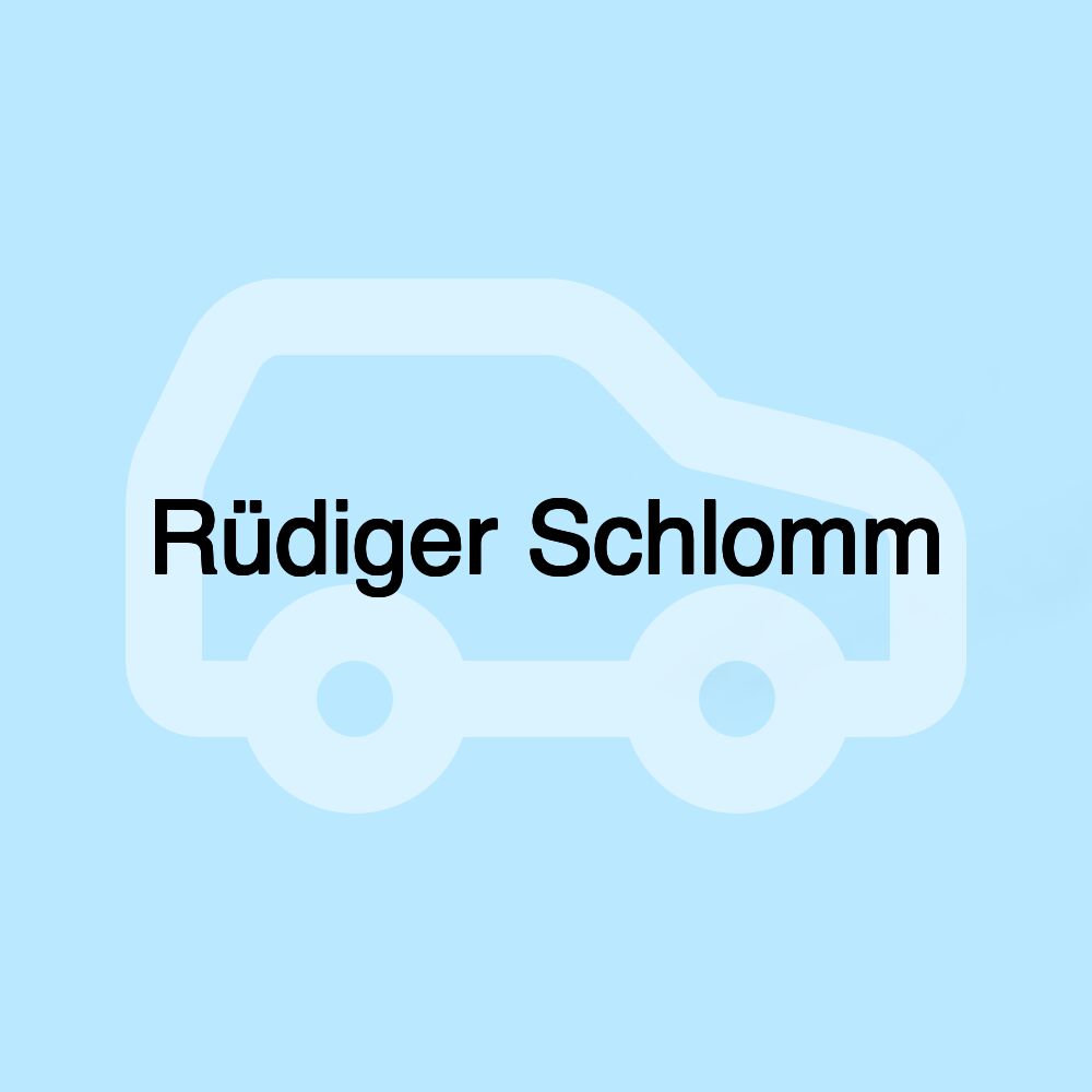 Rüdiger Schlomm