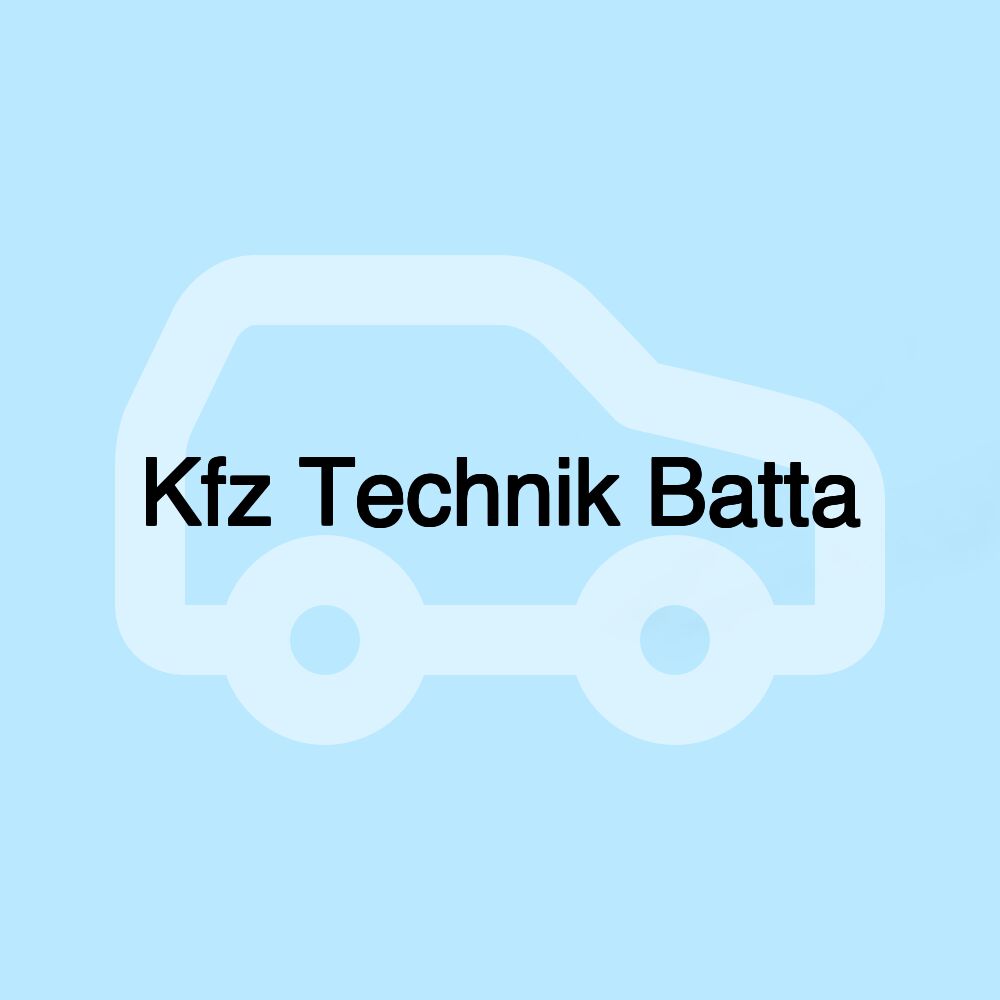 Kfz Technik Batta