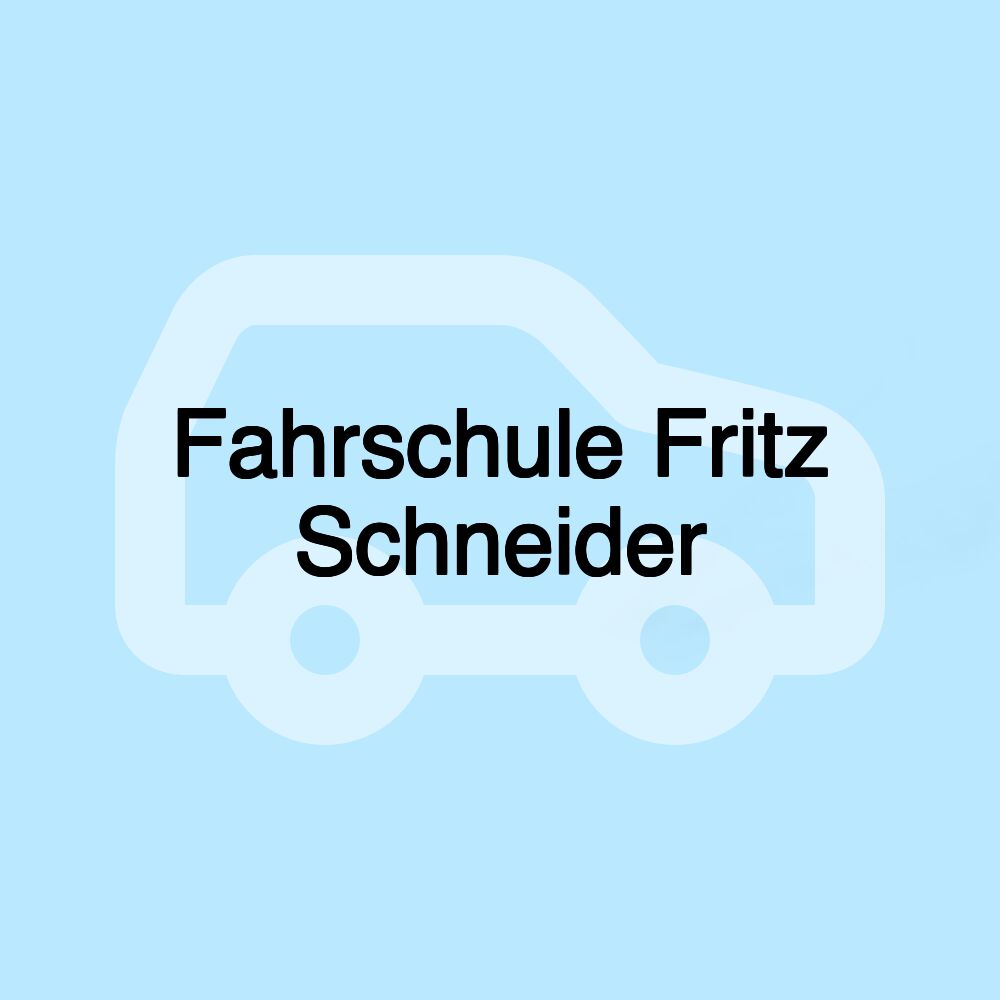 Fahrschule Fritz Schneider