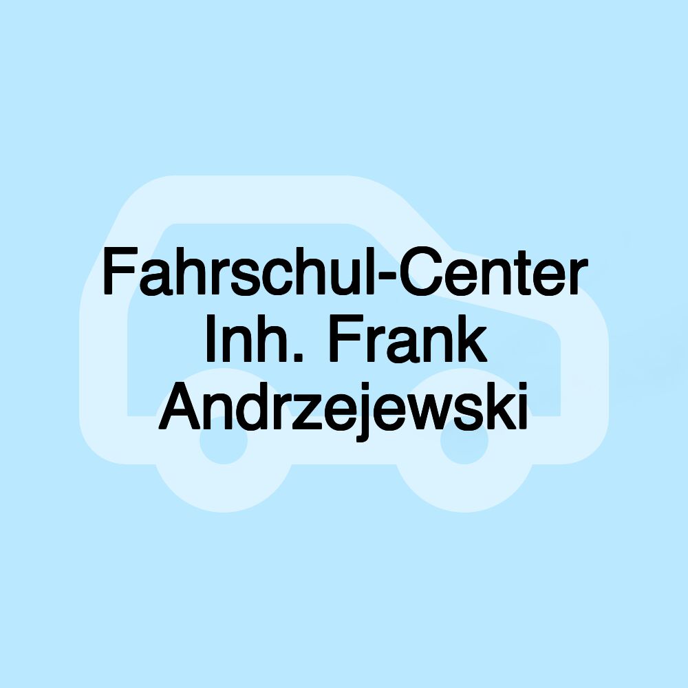 Fahrschul-Center Inh. Frank Andrzejewski