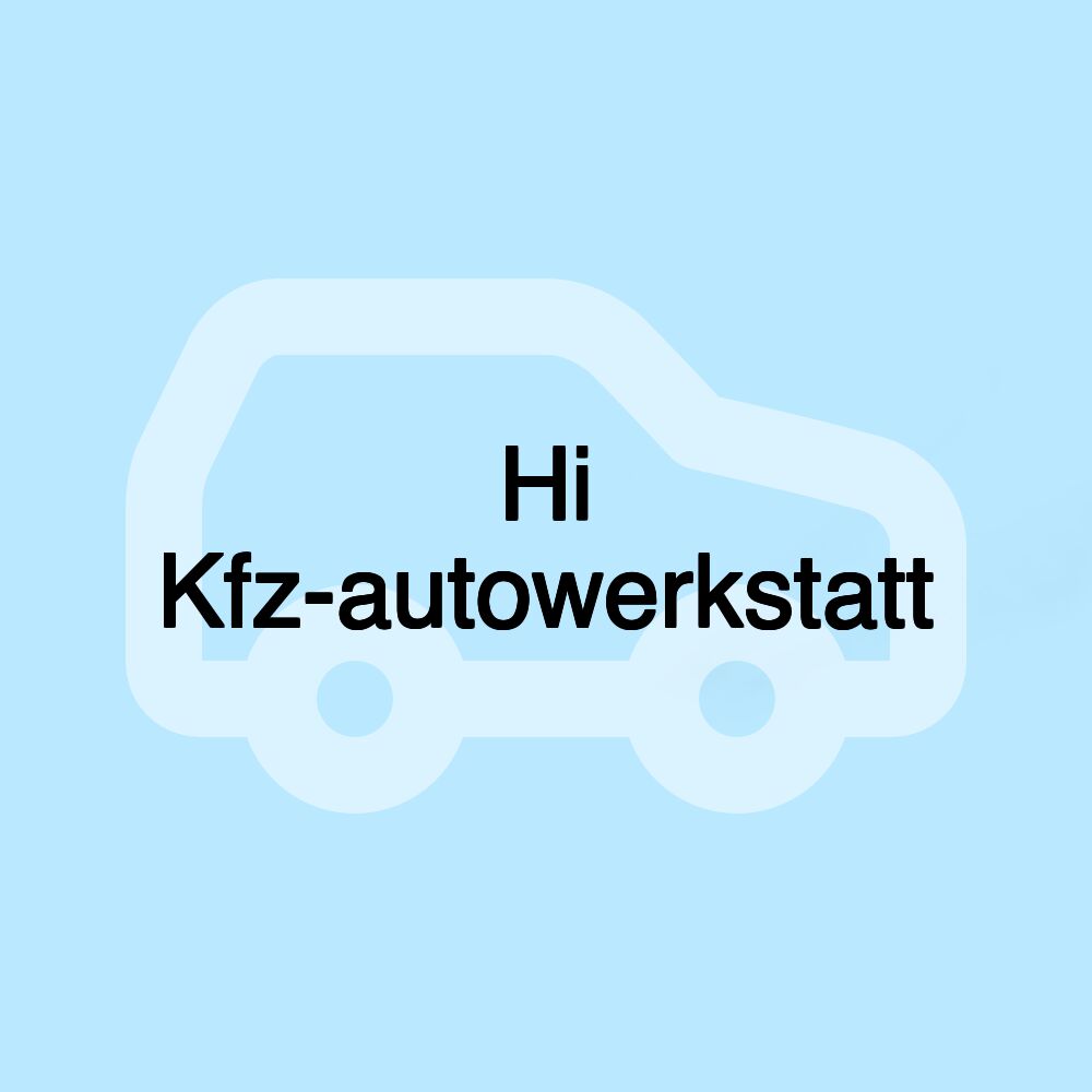 Hi Kfz-autowerkstatt