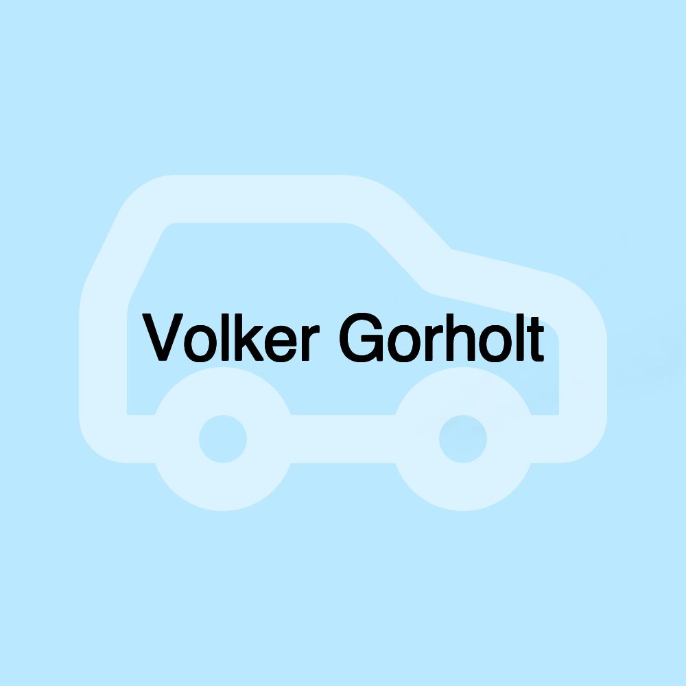 Volker Gorholt