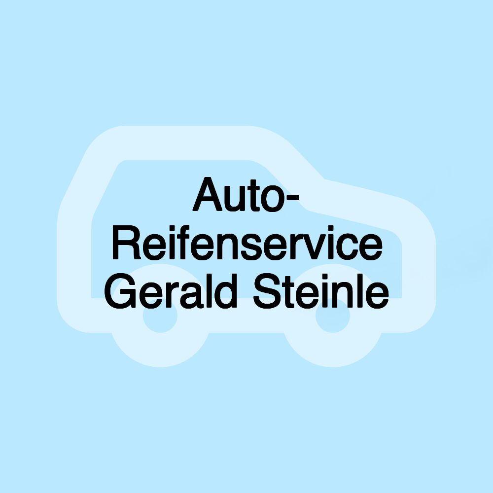 Auto- Reifenservice Gerald Steinle