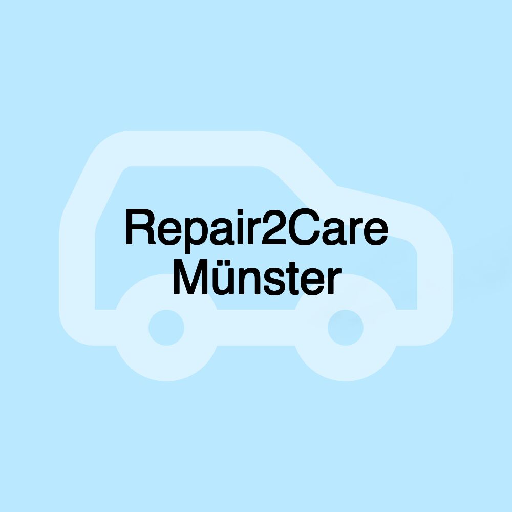 Repair2Care Münster