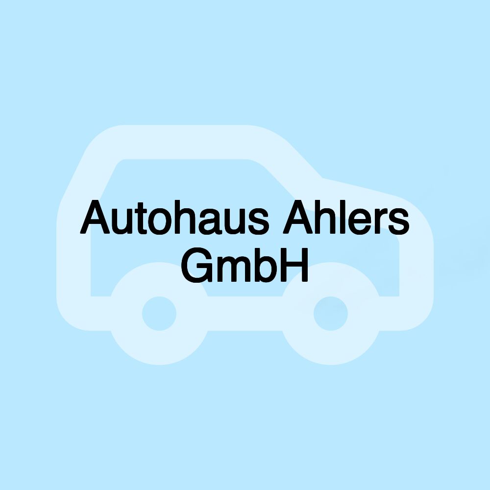 Autohaus Ahlers GmbH