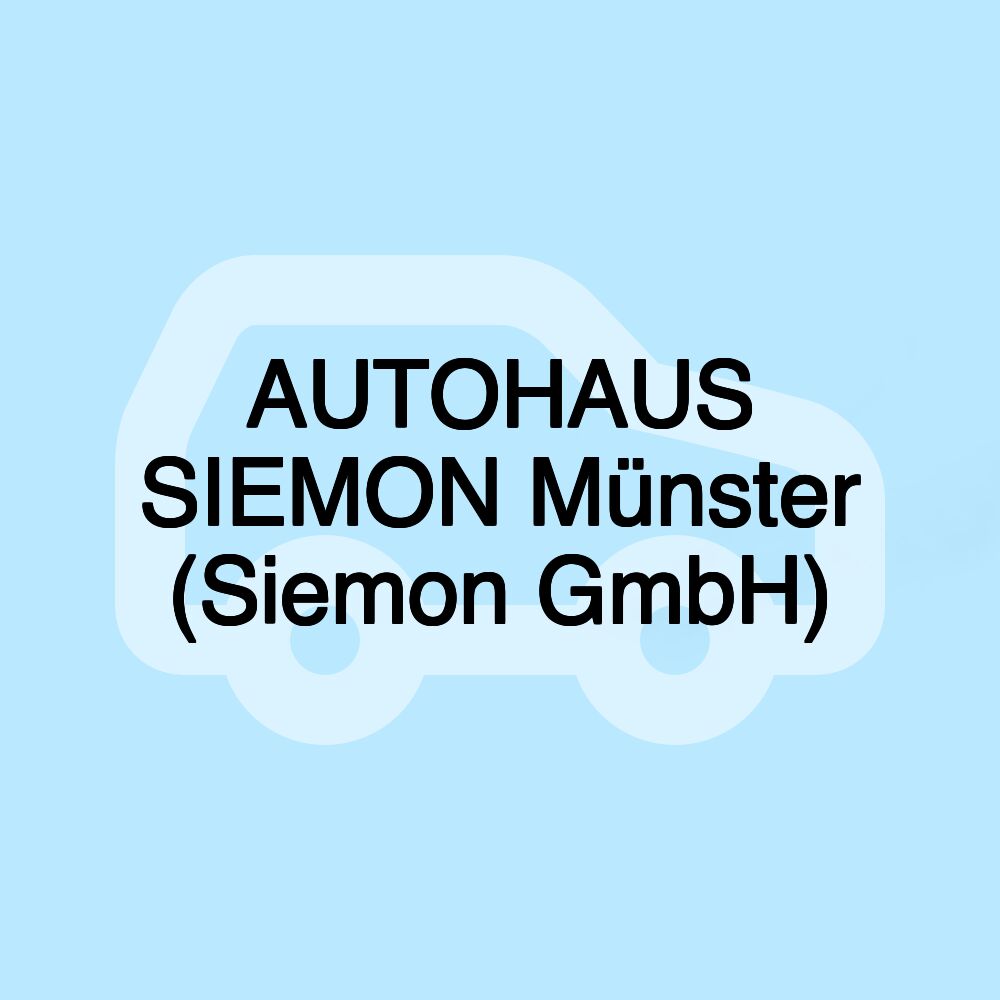 AUTOHAUS SIEMON Münster (Siemon GmbH)