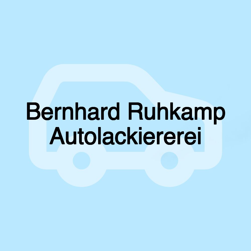 Bernhard Ruhkamp Autolackiererei