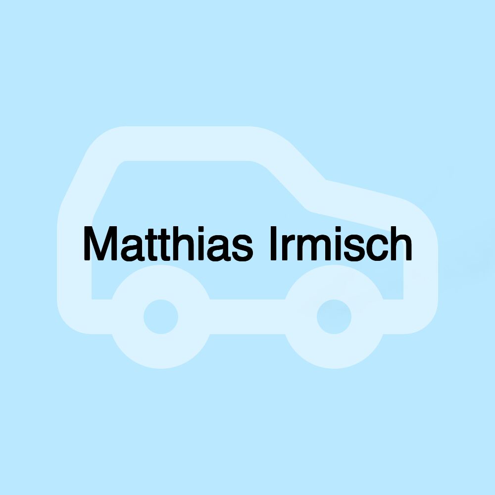 Matthias Irmisch