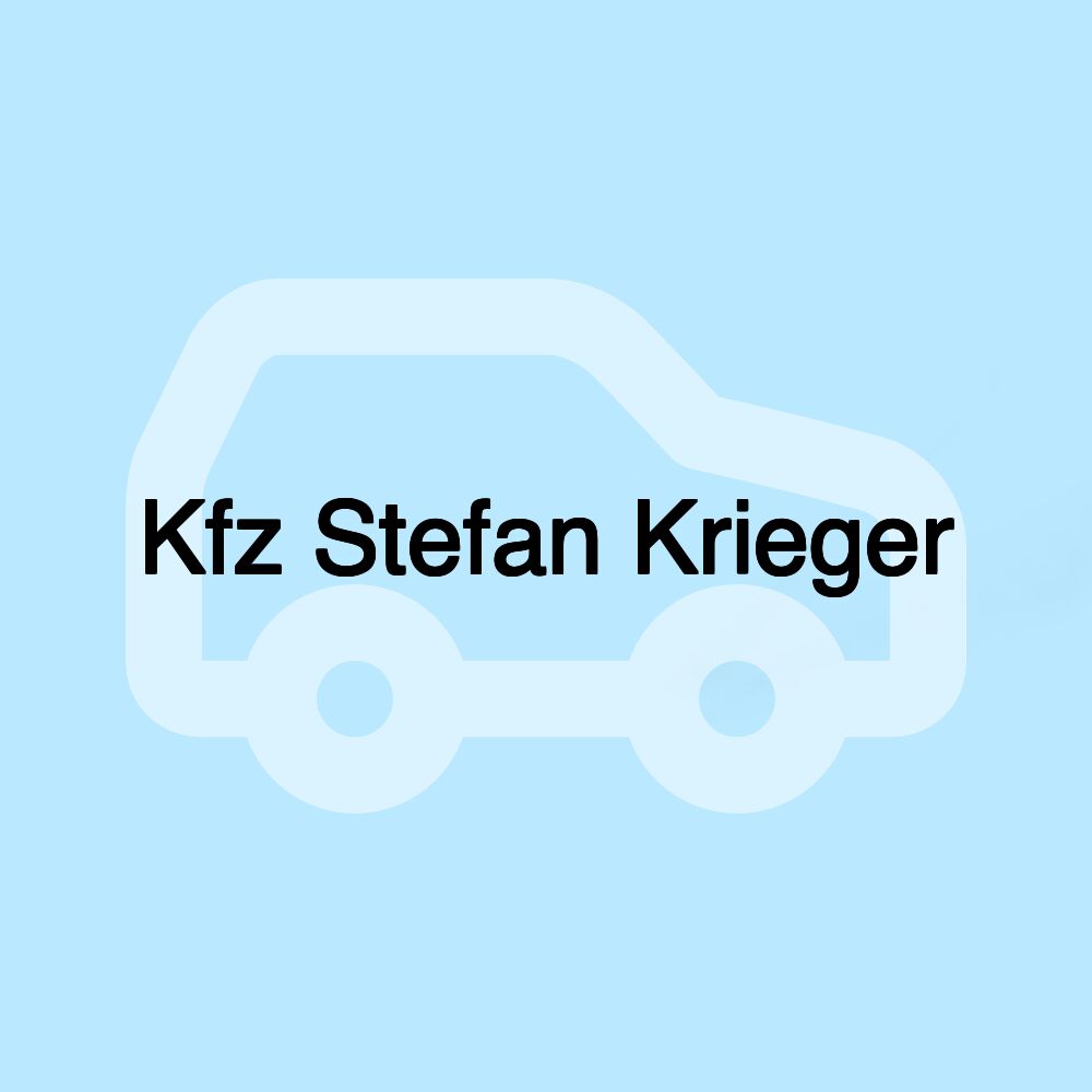 Kfz Stefan Krieger