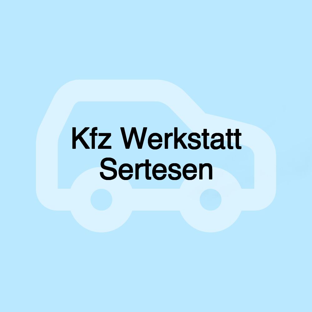 Kfz Werkstatt Sertesen