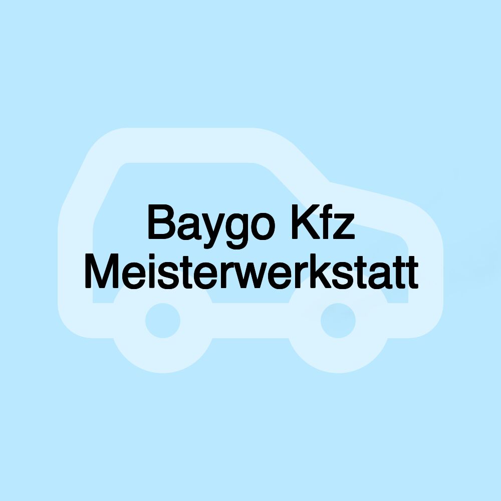 Baygo Kfz Meisterwerkstatt