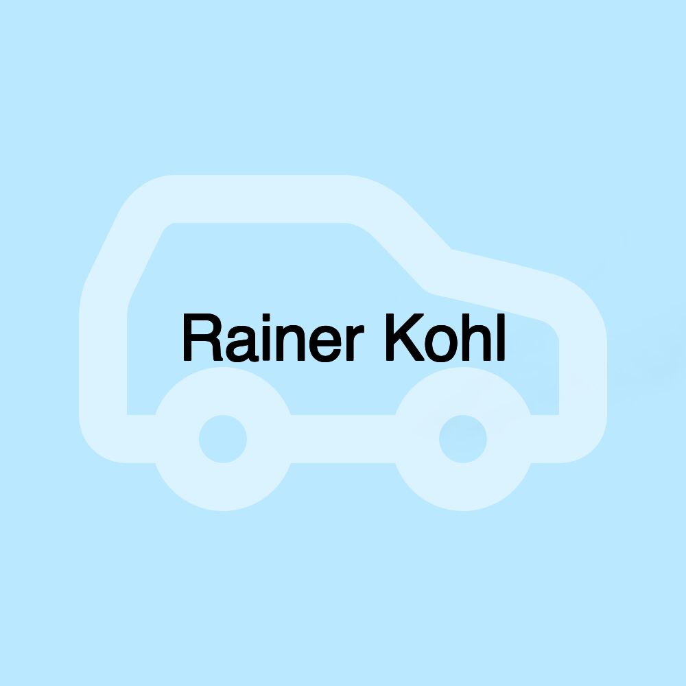 Rainer Kohl