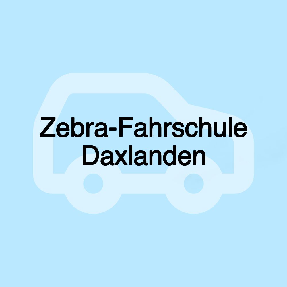 Zebra-Fahrschule Daxlanden