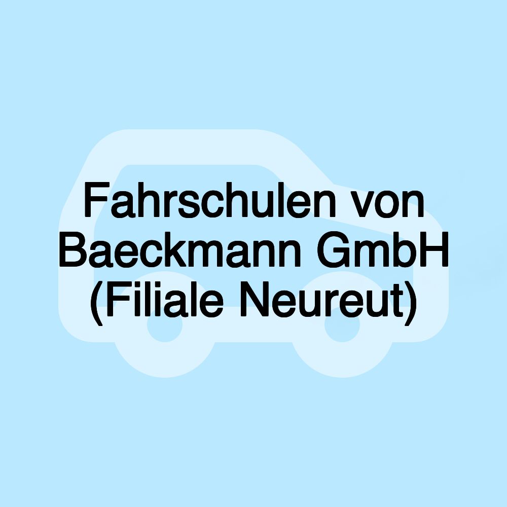 Fahrschulen von Baeckmann GmbH (Filiale Neureut)