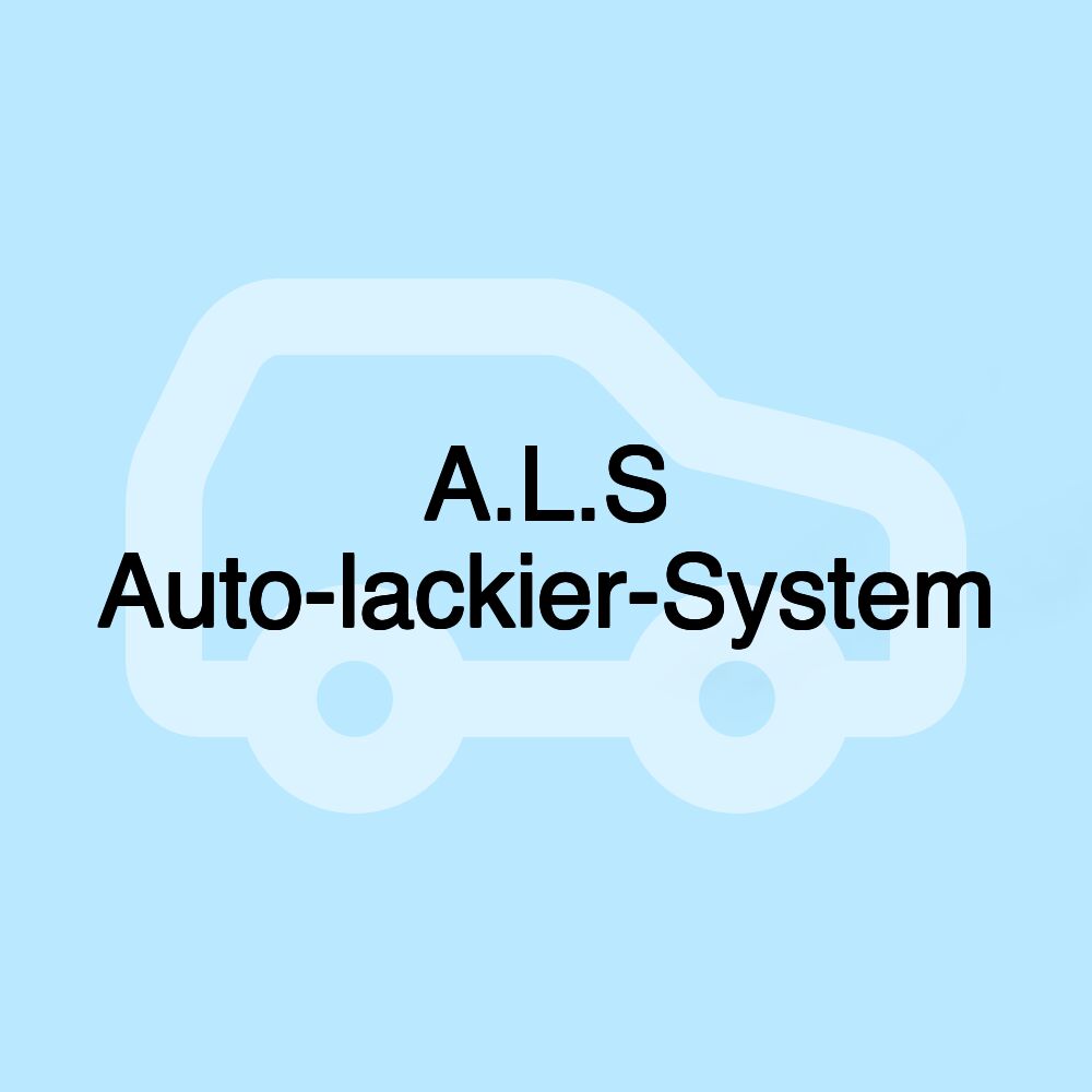 A.L.S Auto-lackier-System