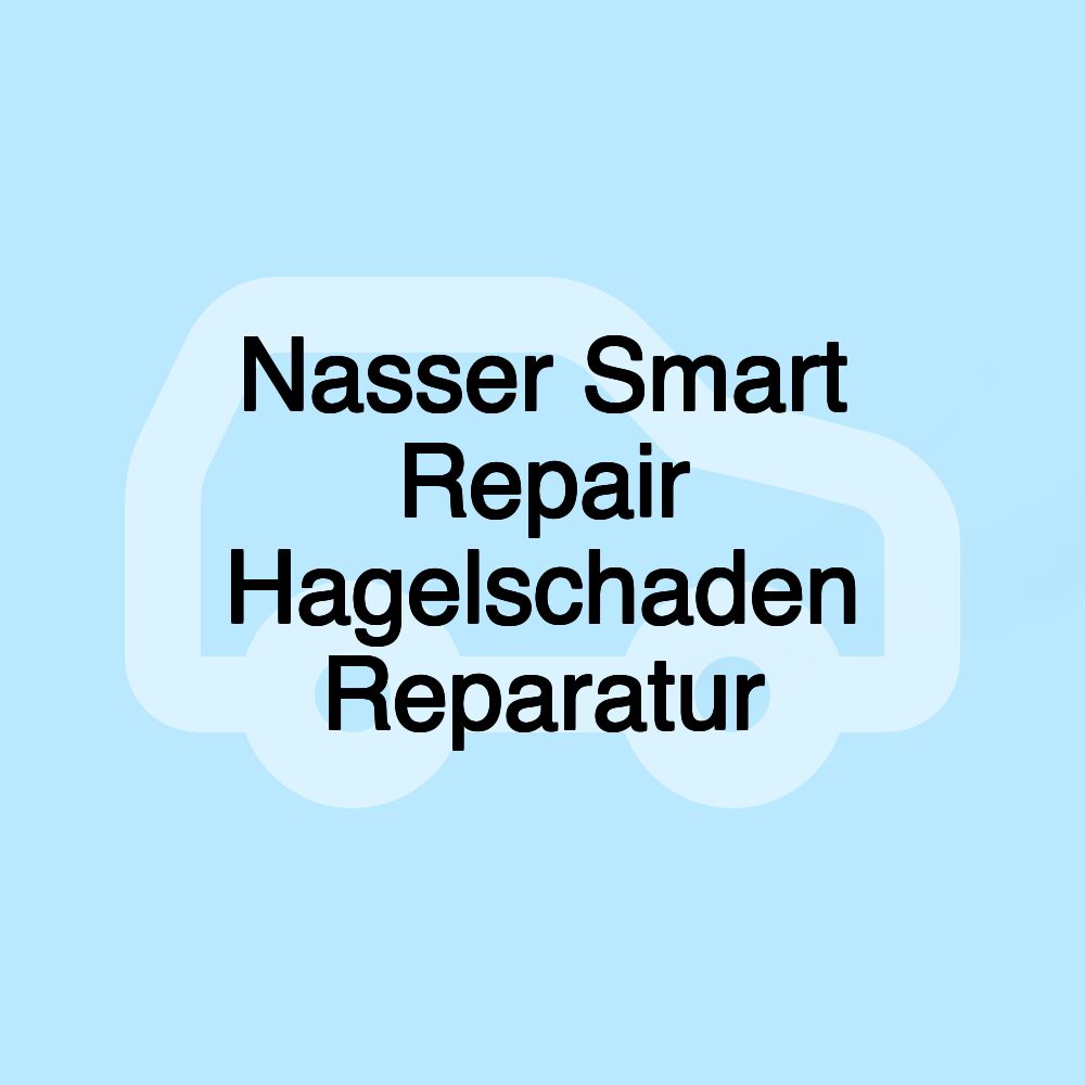 Nasser Smart Repair Hagelschaden Reparatur