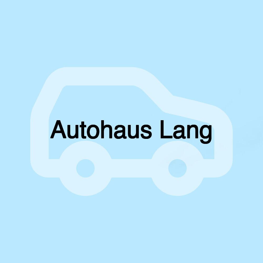 Autohaus Lang