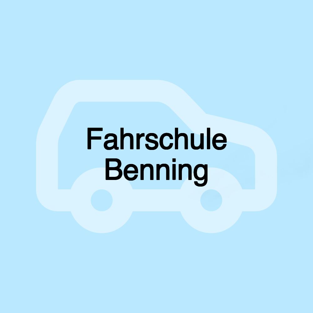 Fahrschule Benning