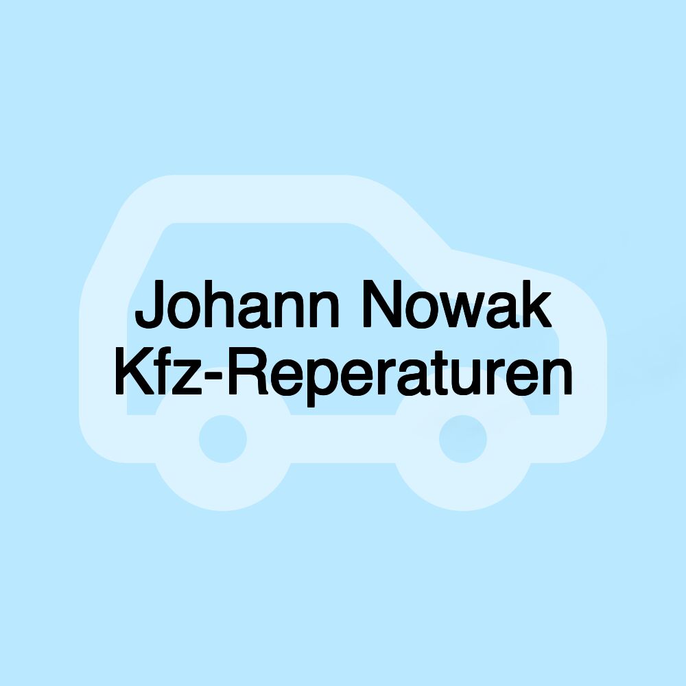 Johann Nowak Kfz-Reperaturen