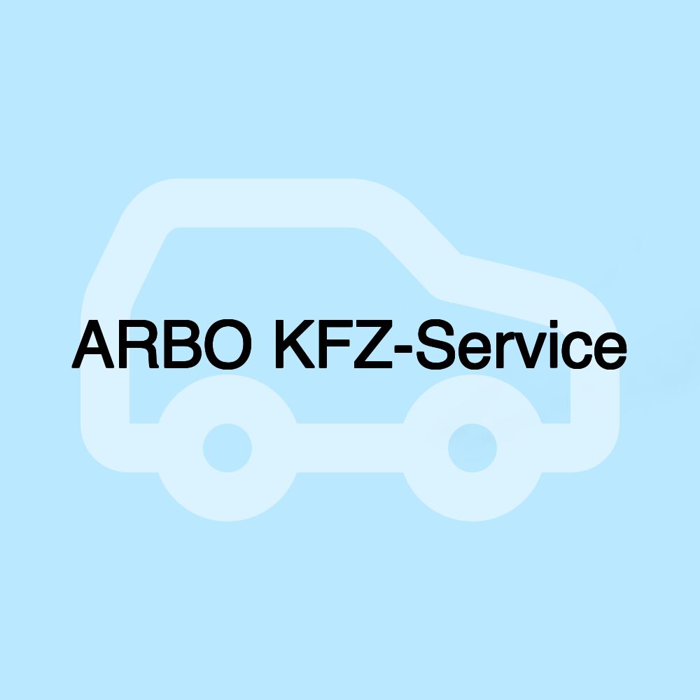 ARBO KFZ-Service