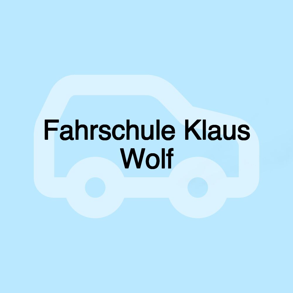 Fahrschule Klaus Wolf