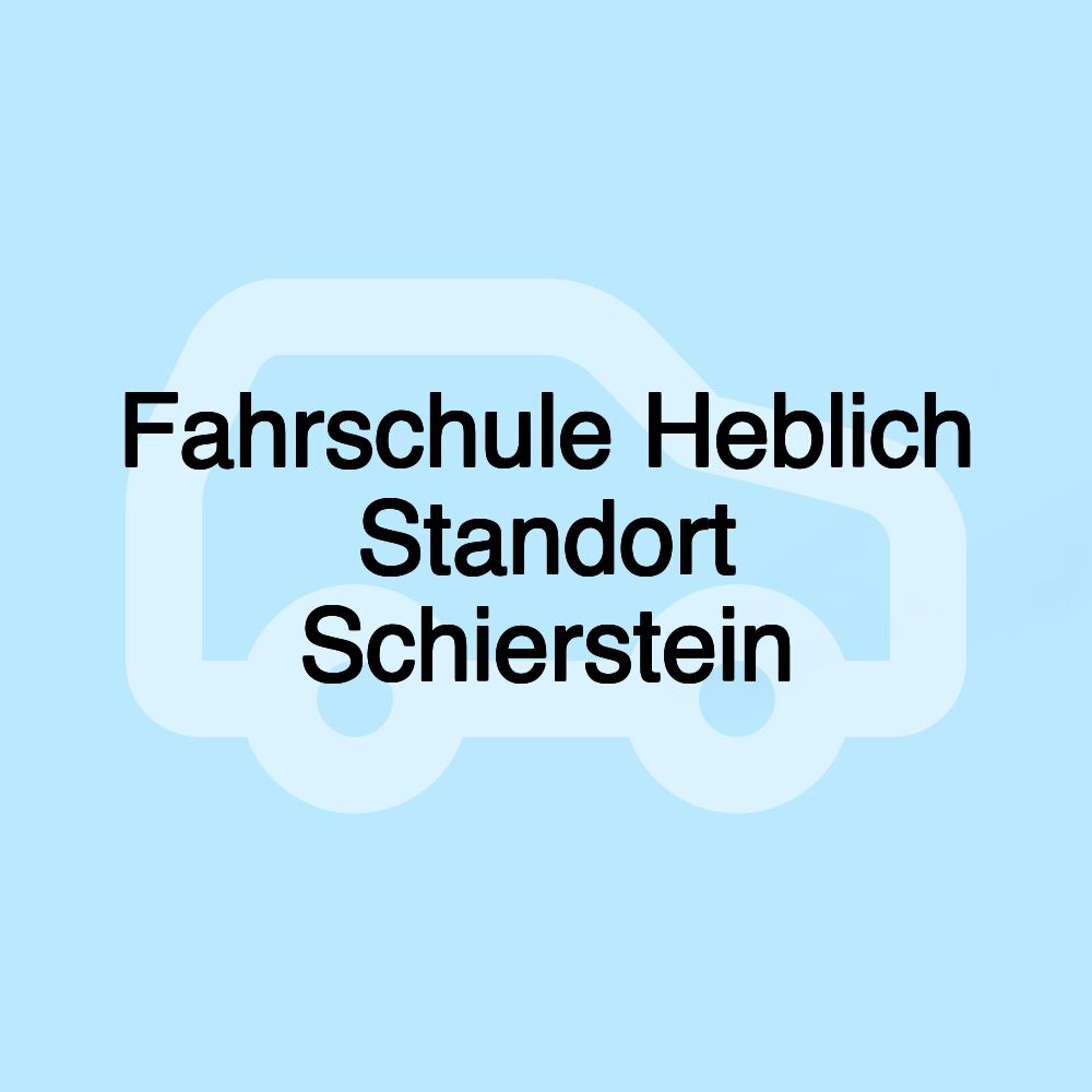 Fahrschule Heblich Standort Schierstein