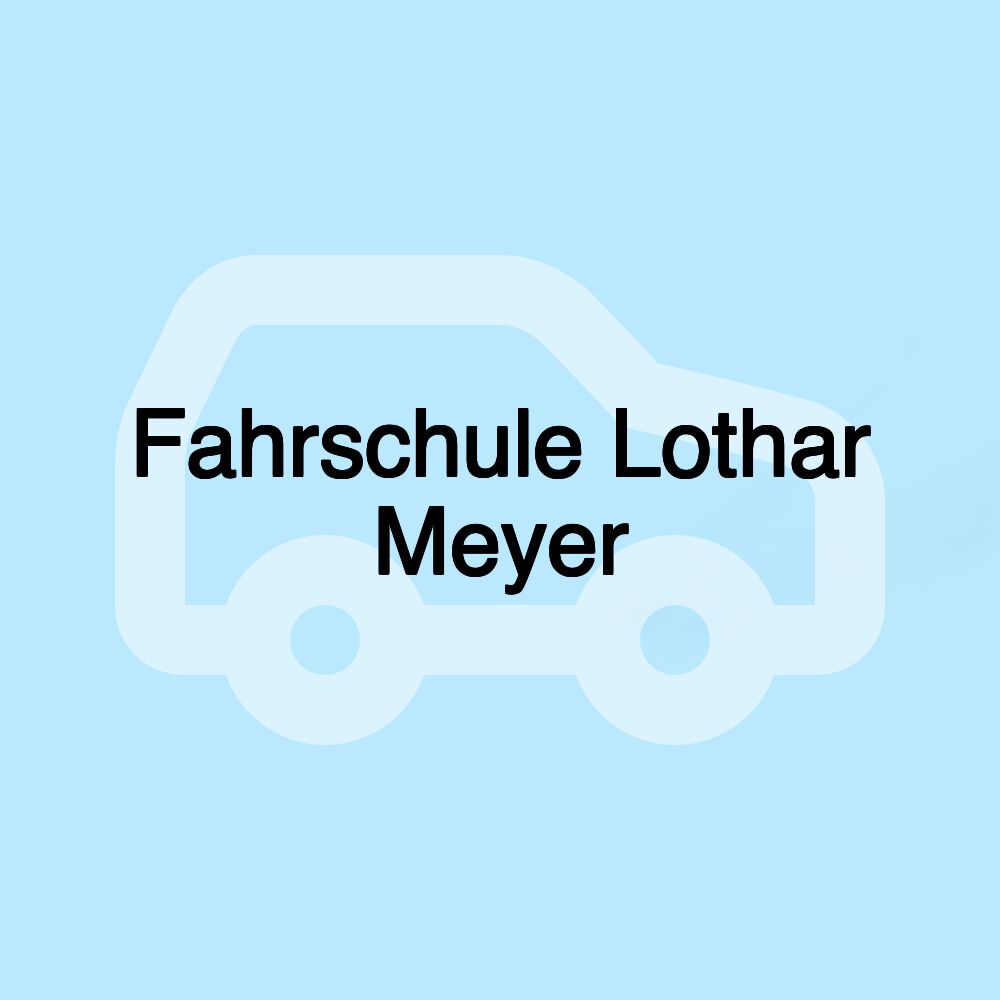 Fahrschule Lothar Meyer