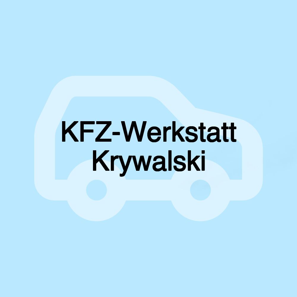 KFZ-Werkstatt Krywalski