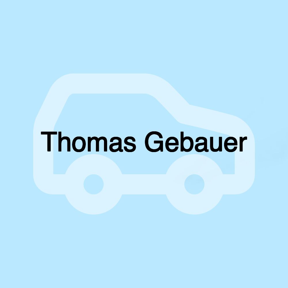 Thomas Gebauer