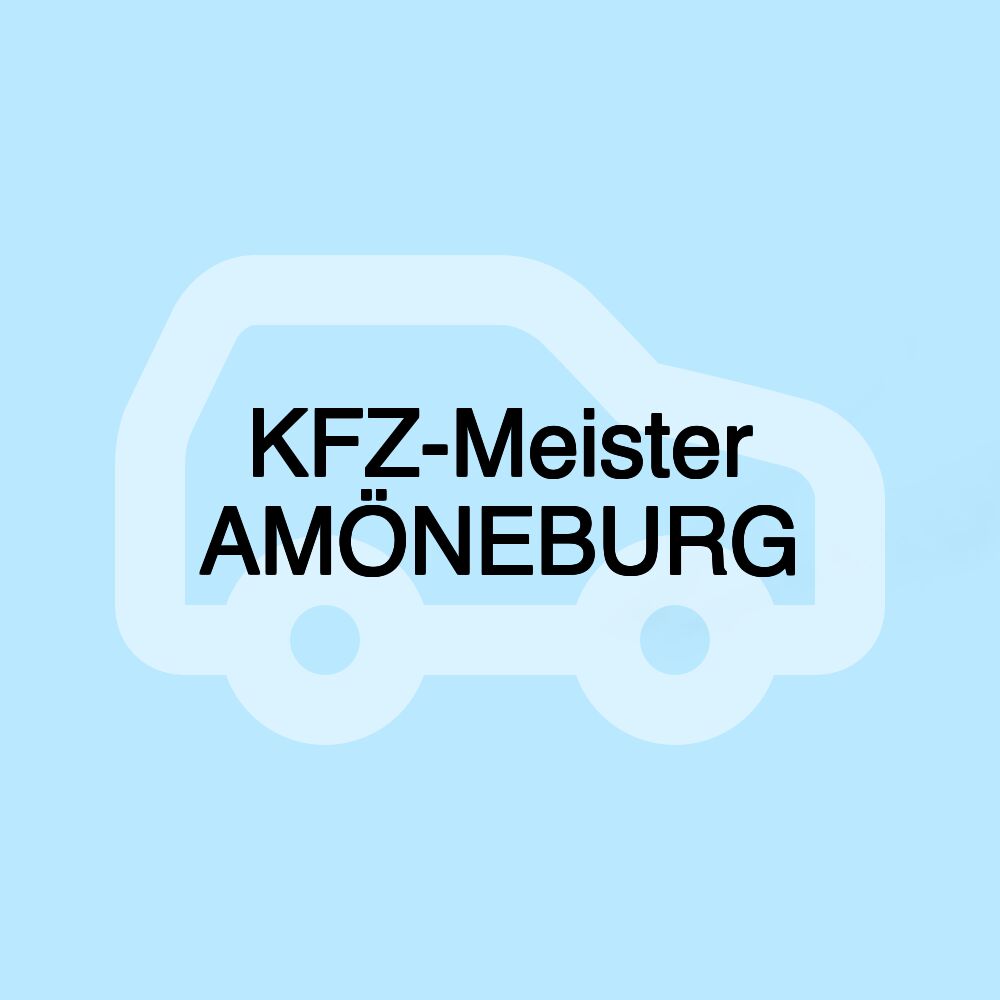 KFZ-Meister AMÖNEBURG