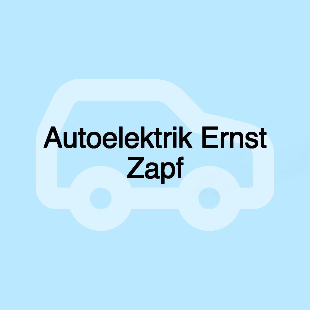 Autoelektrik Ernst Zapf