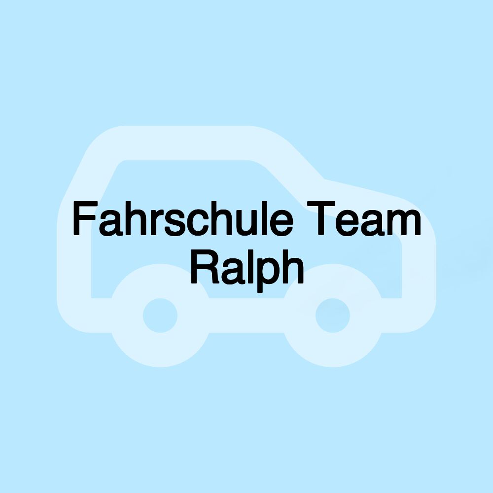 Fahrschule Team Ralph