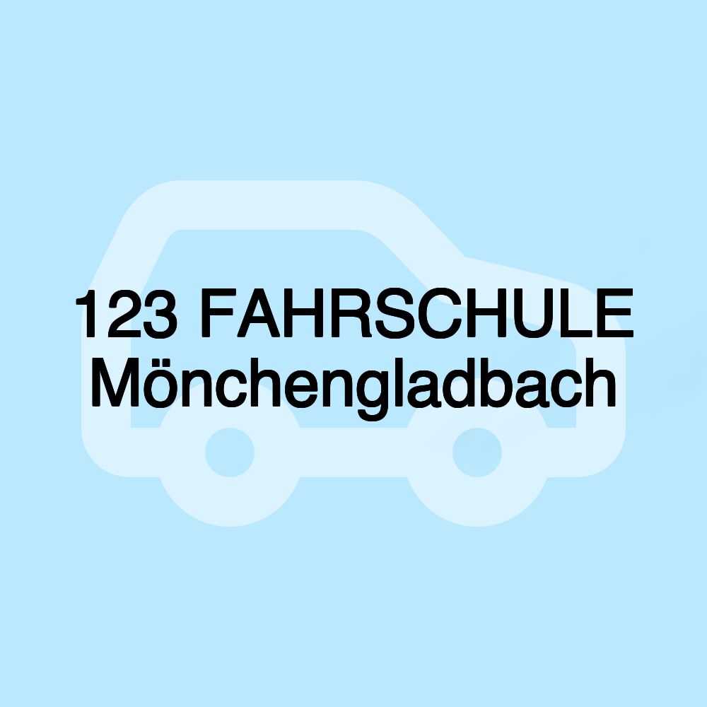 123 FAHRSCHULE Mönchengladbach