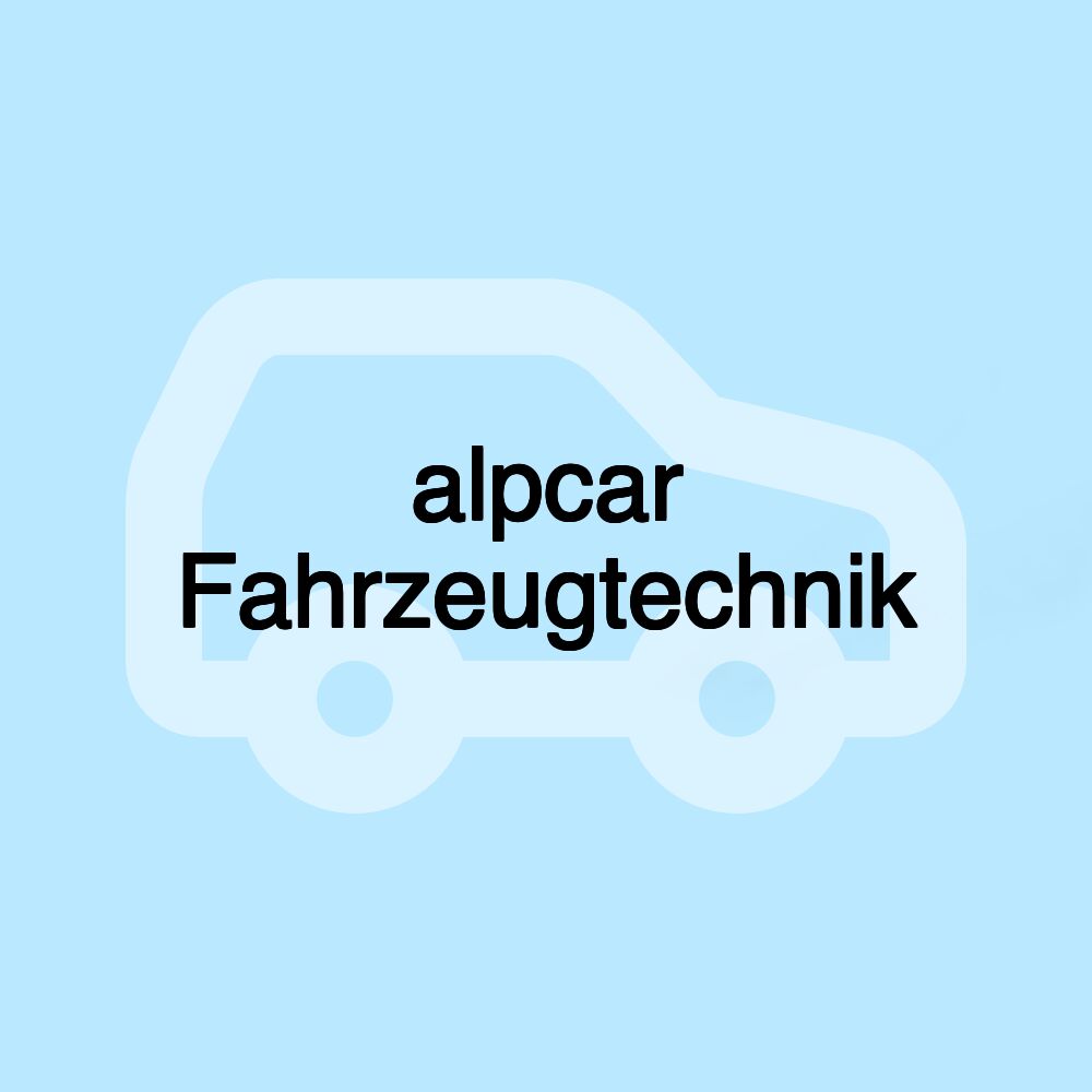 alpcar Fahrzeugtechnik