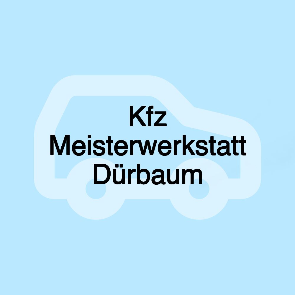 Kfz Meisterwerkstatt Dürbaum