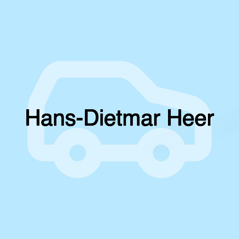 Hans-Dietmar Heer