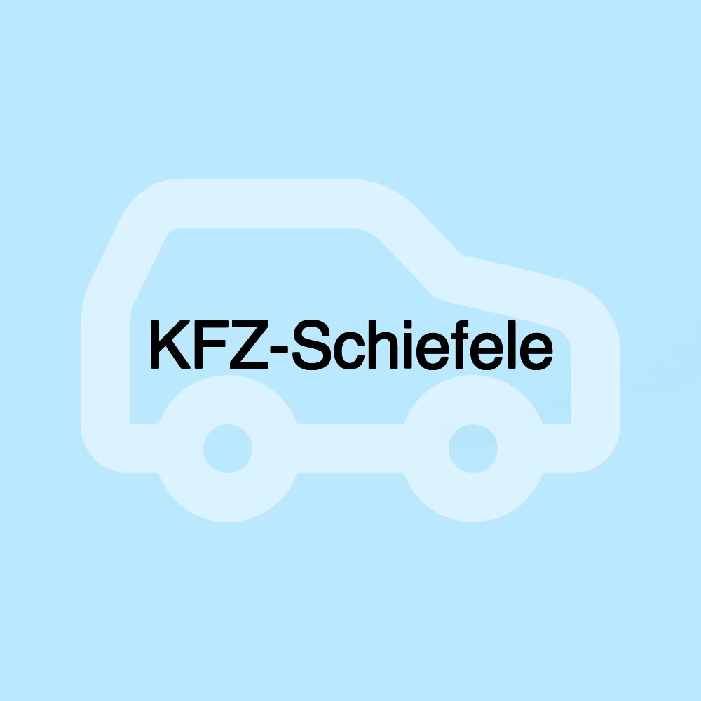 KFZ-Schiefele