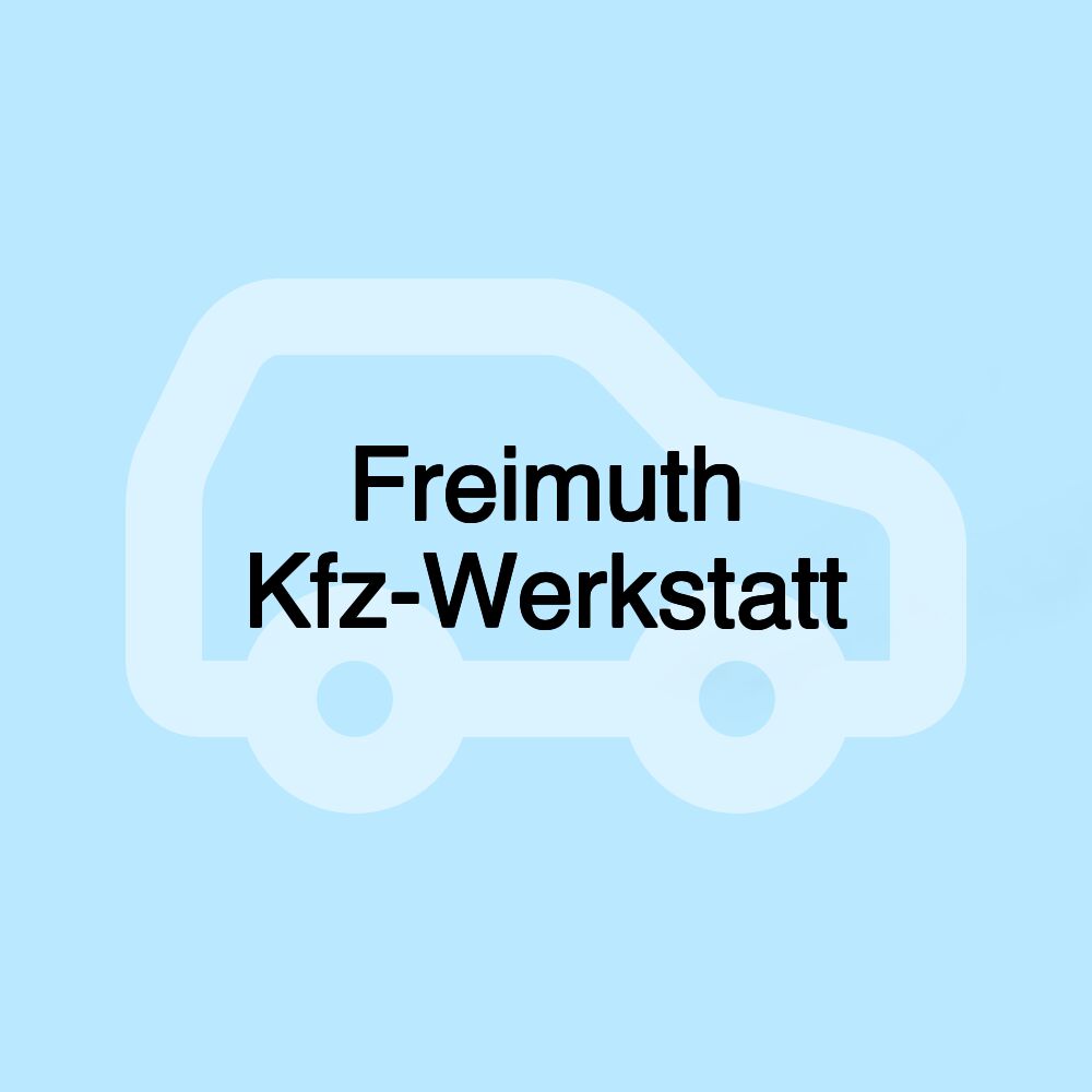 Freimuth Kfz-Werkstatt