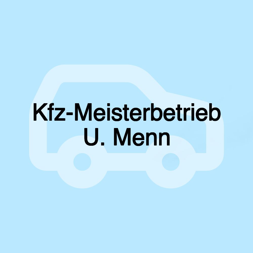 Kfz-Meisterbetrieb U. Menn