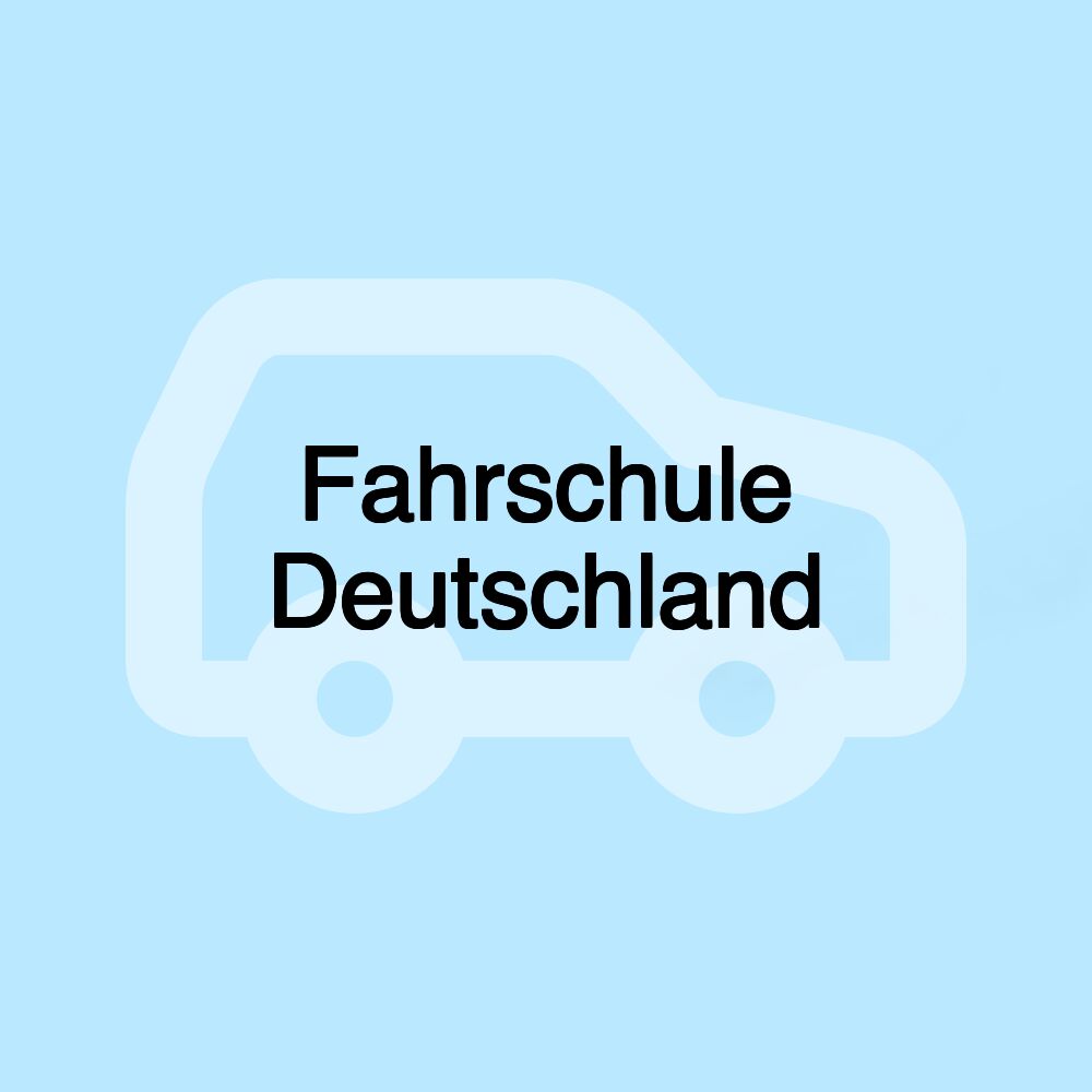 Fahrschule Deutschland