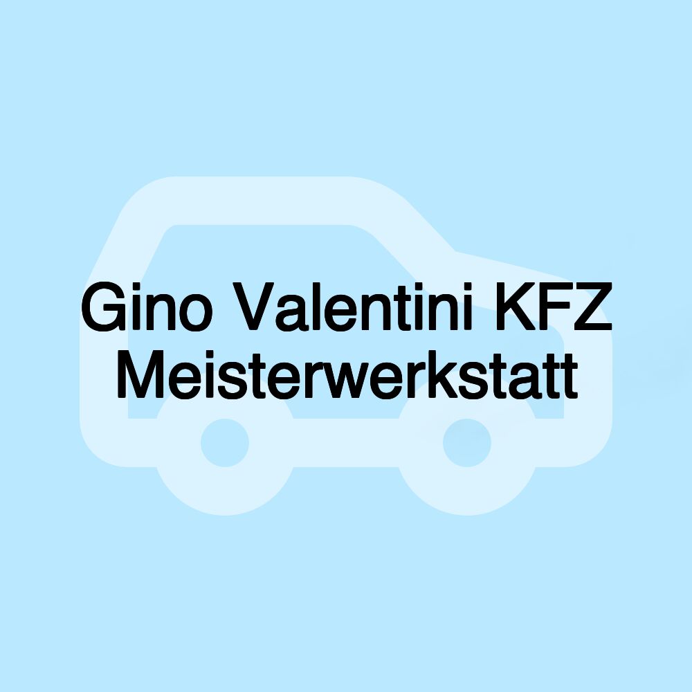 Gino Valentini KFZ Meisterwerkstatt