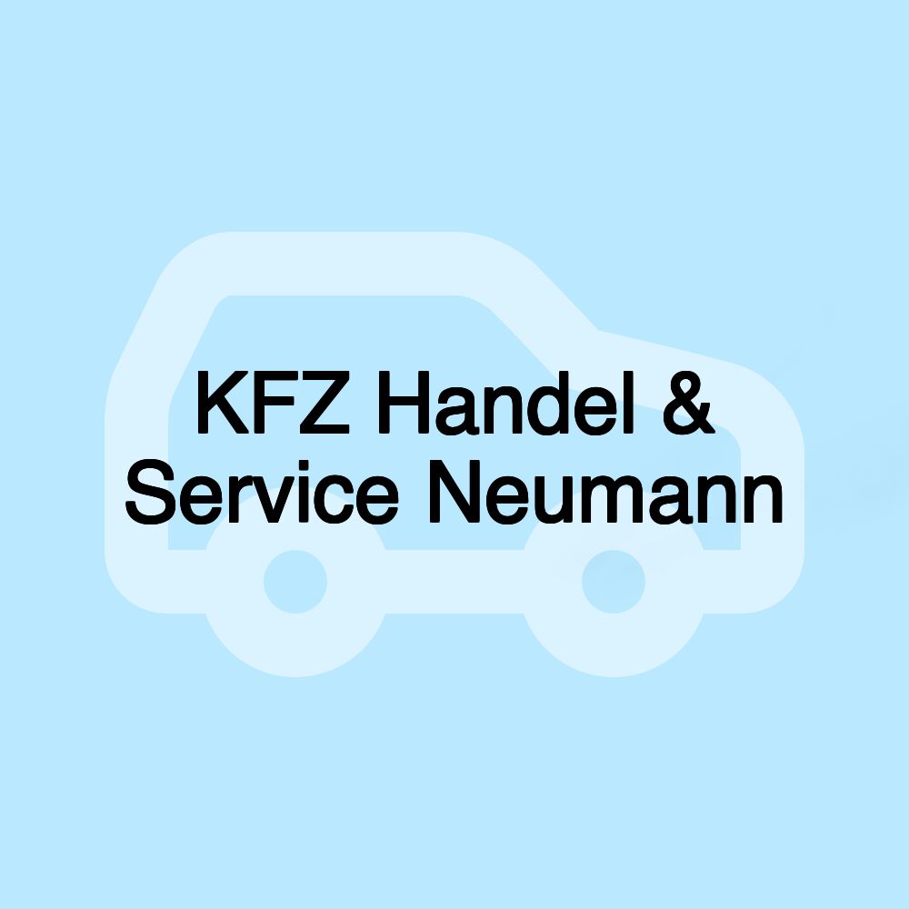 KFZ Handel & Service Neumann