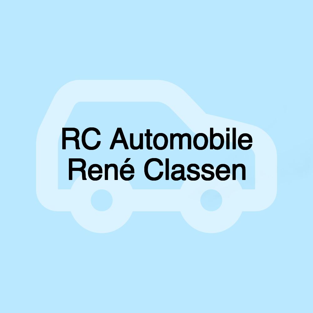 RC Automobile René Classen