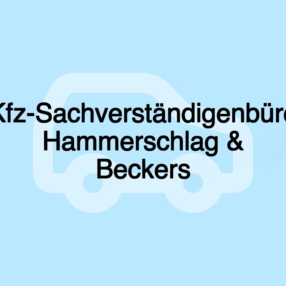 Kfz-Sachverständigenbüro Hammerschlag & Beckers